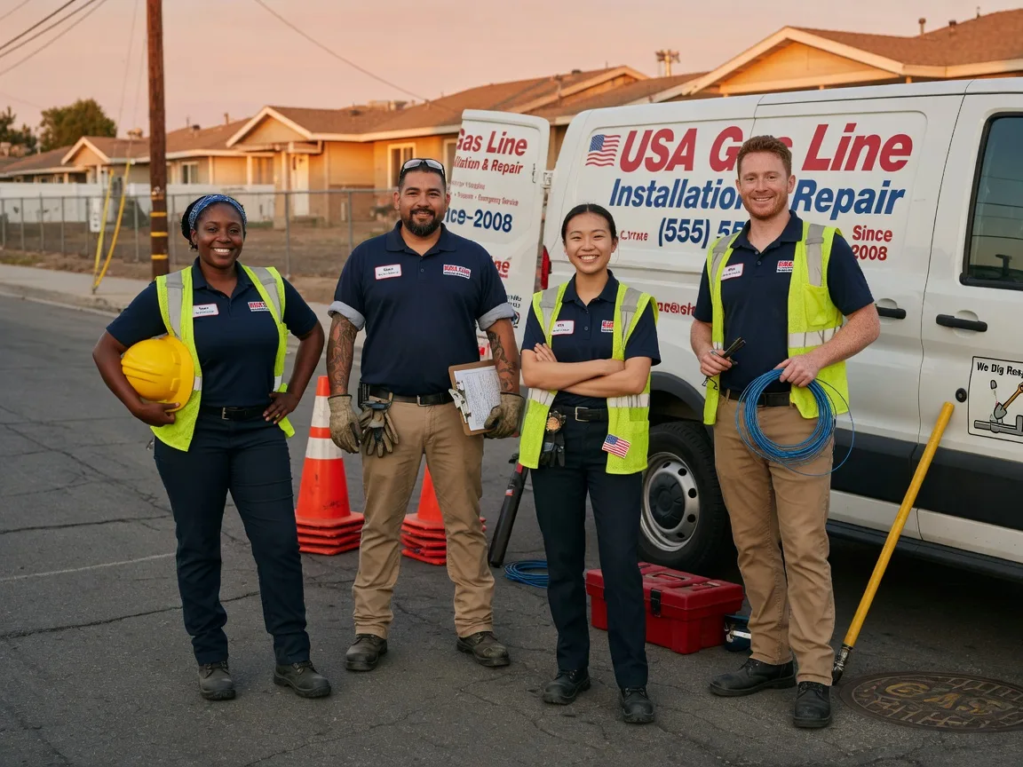Gas Line Installation company in West College Corner, IN